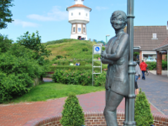 Das Denkmal der Sängerin Lale Andersen Das Lale-Andersen-Denkmal