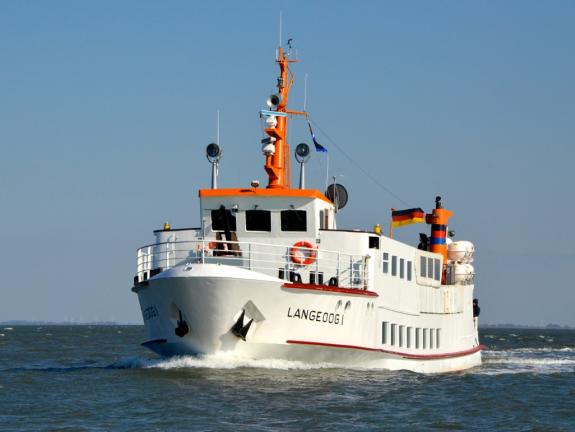 Jede Überfahrt kommt einer kleinen Kreuzfahrt gleich. Bäderschiff Langeoog I