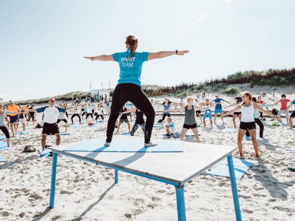 Sportstrand am Dünenübergang Seekrug Sportstrand am Dünenübergang Seekrug