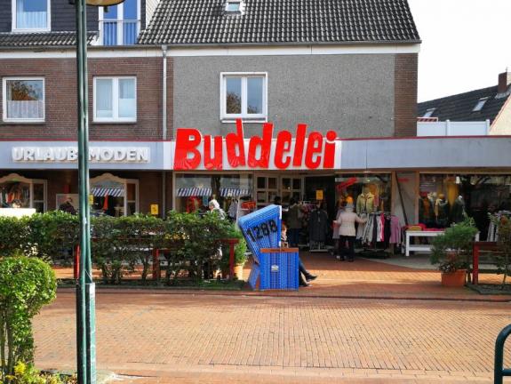 Bekleidungsgeschäft Buddelei in der Barkhausenstraße