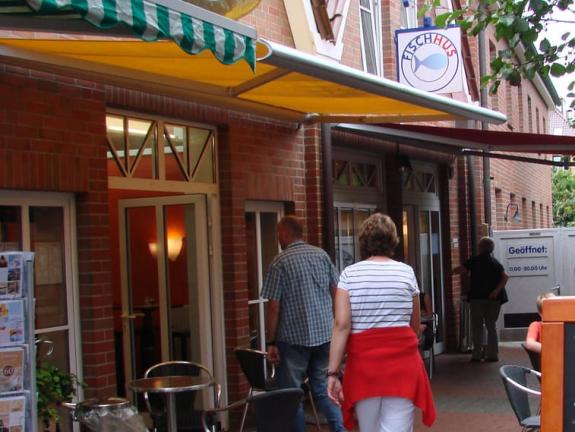 Eingang zum Imbiss "Die Bratwurst"