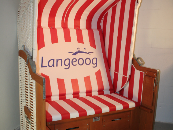Der LangeoogStrandkorb Nordseeinsel Langeoog