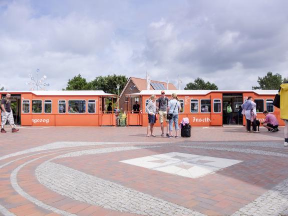 Die Langeooger Inselbahn