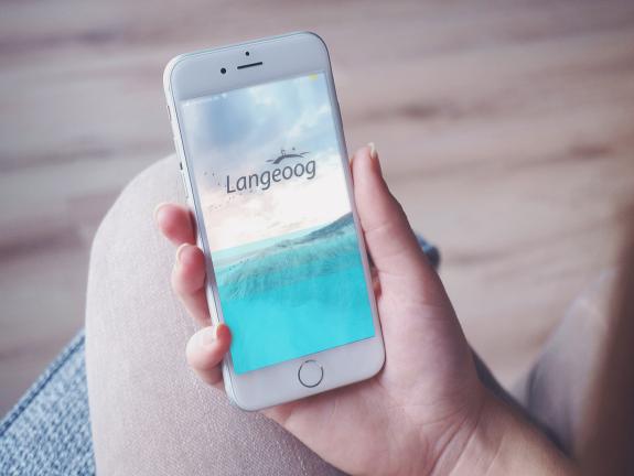 Die LangeoogApp bietet viele wichtige Urlaubsinformationen auf einen Blick