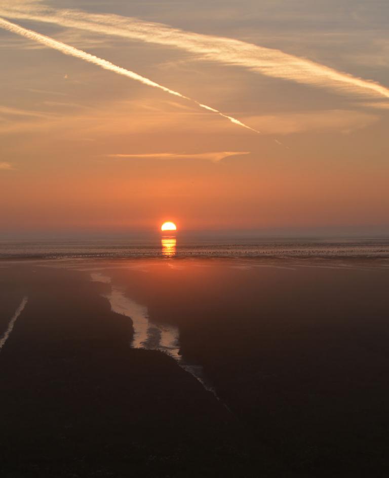 Sonnenuntergang am Strand
