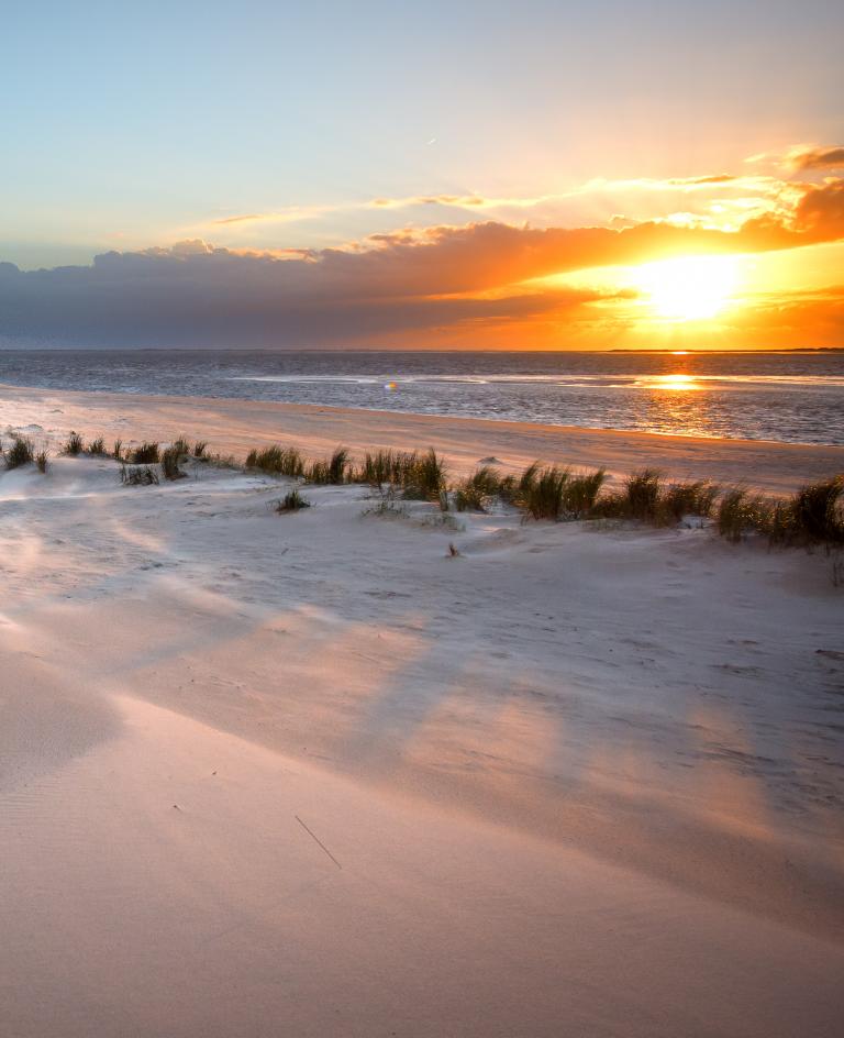 Sonnenuntergang auf Langeoog