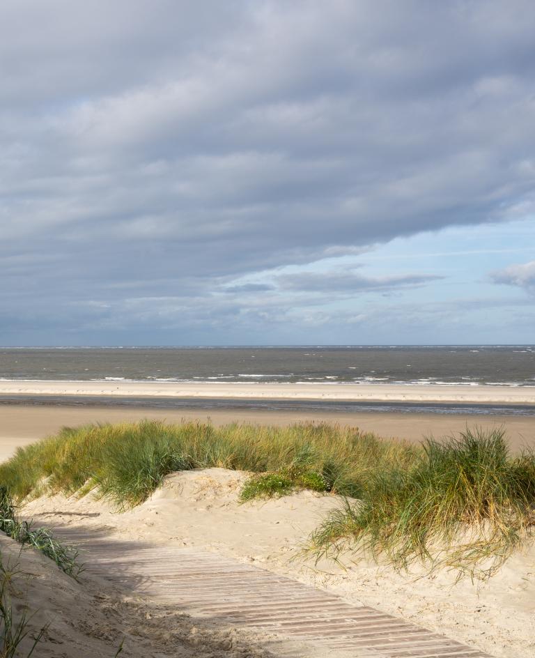 Übergang zum Strand auf Langeoog