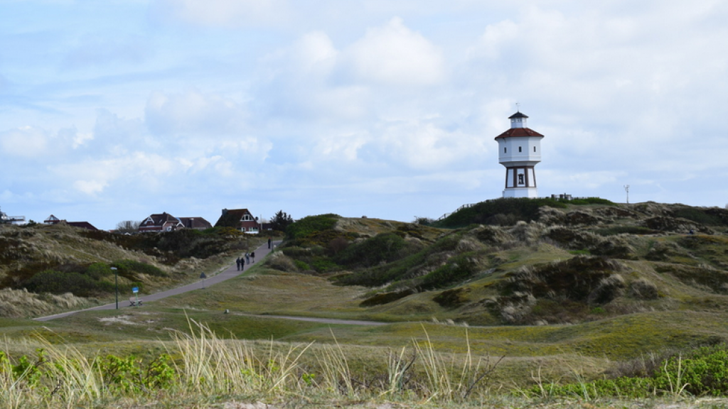 Dünental mit Blick auf den Wasserturm