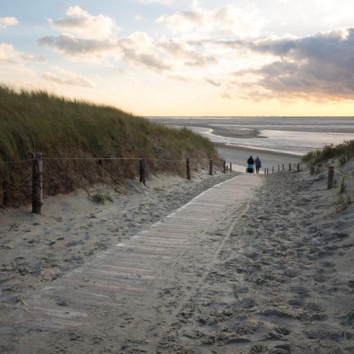 Strandaufgang auf Langeoog