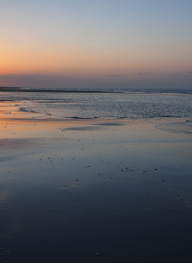 Sonnenuntergang im Herbst